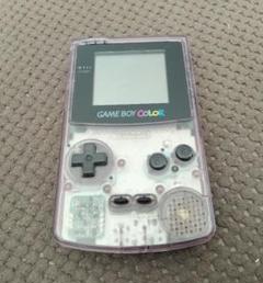 ニンテンドー　ゲームボーイカラー CGB-001 クリア　動作未確認