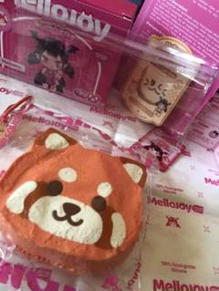 mellojoy スクイーズ にゃんこ族トーストシリーズ レッサーパンダ