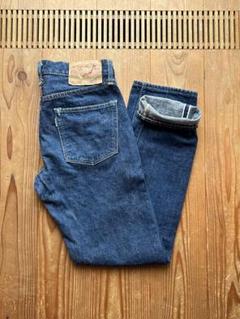 orSlow ダークブルー ストレートデニム Lot 107 orSlow Lot 107 ストレートデニム ダークブルー - メルカリ