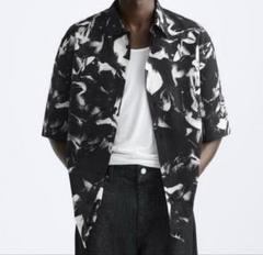 ★美品★zara シアサッカーシャツ メンズMサイズ