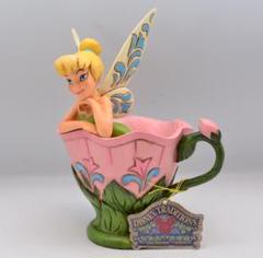 ディズニーランド ティンカーベル の 陶器の置物 ティンカーベル フィギュア 陶器 置き物 ディズニー 希少 レア