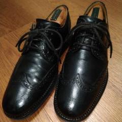 Cole Haan コールハーン黒レザーウィングチップシューズルナグランド中古のサムネイル