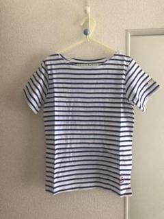 新品 チャオパニックティピー キッズ ボーダーボートネック半袖Tシャツ 120