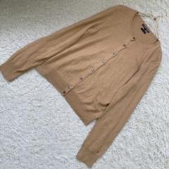 TOMMY HILFIGER カーディガン ベージュ S カシミヤ 羽織り