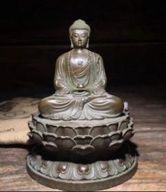 仏教美術 仏像 大日如来釈迦仏像 開運 風水 銅製品 工芸品 置物