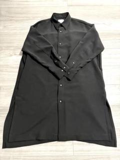Lui's サイドスリット ビッグシルエット シャツコート Lui's サイドスリット ビックシルエット シャツコート メンズ