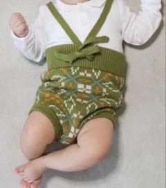 MABLI　マブリ　ニット　トップス　サロペット　2点まとめ MABLI]【LAST2点！】SYLFAEN SKINNY RIB | PUMPKIN |