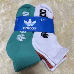 adidas 6ペア ソックス 23-28cm.新品✅ SALE✅
