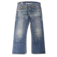 W31 USA製 トゥルーレリジョン BILLY SUPER T デニム パンツ True Religion World Tour Men BILLY SUPER T Jeans 30 Short