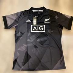 adidas ALL BLACKS ラグビーシャツ 黒　大きいサイズ　4XL
