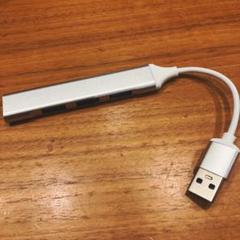 USB ハブ USB3.0 スリム設計 3ポート バスパワー 軽量