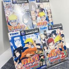 【動作確認済】GC ナルト 激闘忍者大戦！1.2.3.4 ゲームキューブ