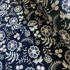 片耳なし 綿麻刺繍生地 刺繍有効幅125×50cm