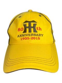80周年記念 イエローベースボールキャップ