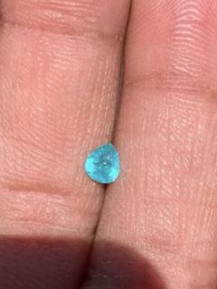 パライバトルマリン　ブラジル産0.261ct パーフェクトネオンブルー