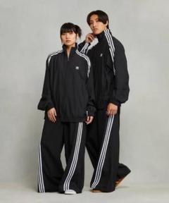 美品　adidas ADILENIUM オーバーサイズトラックパンツ2WAY adidas（アディダス）の「Adilenium オーバーサイズ トラック