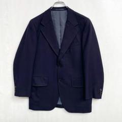 ジェイプレス リネンブレンド サマージャケット 麻混 ネイビー BM ジェイプレス リネンブレンド サマージャケット 麻混 ネイビー