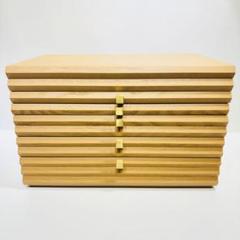 希少！SCALAVIA スカラビア インテルナ南條 ジュエリーボックス キャメル 希少！SCALAVIA スカラビア インテルナ南條 ジュエリーボックス