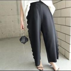 eLLa スカラップレギンスパンツ eLLa エラella select shop スカラップレギンスパンツ