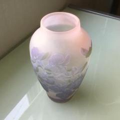 エミールガレ 　花瓶　本物保証　送料込み エミール・ガレ 花瓶 | クレマチス