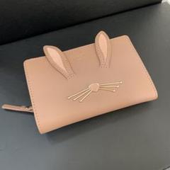 Kate Spade ウサギ耳 二つ折り財布 ベージュ Kate Spade ウサギ耳 二つ折り財布 ベージュ - メルカリ