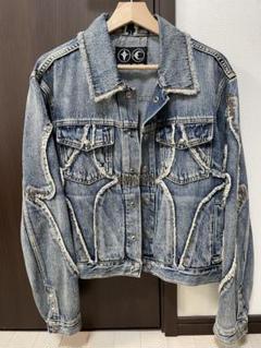 THUG CLUB サグクラブ TRIBAL DENIM JACKET
