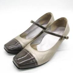 新品 未使用 タグ付 ペダラ アシックス エナメル パンプス