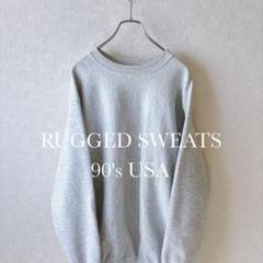 【80's〜90's】RUGGED SWEATS 無地 GRAY 霜降り 80's〜90's】RUGGED SWEATS 無地 GRAY 霜降り - メルカリ