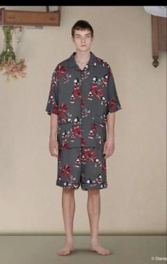 GU×UNDERCOVER ミッキーマウス ルームウェアセット Lサイズ
