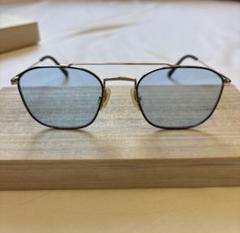 金子眼鏡　KVS-28L 極美品○金子眼鏡 カネコガンキョウ VINTAGE KVS-28L LBRS