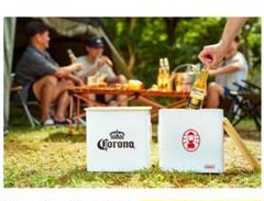 ⓶二個セット！！未使用 コロナビール×コールマンキャンプ
