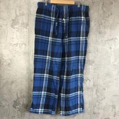 yz3古着　チェックパンツ　パジャマパンツ　青　黒　緑　白　90s Y2K