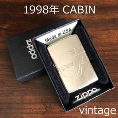 カナダトモヨシ　非売品未使用キャビン1989年ZIPPO ZIPPO ライター カナダ製 オンタリオ州 鷹 イーグル 1998年製
