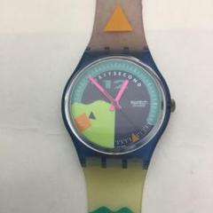 ‼️スウォッチSwatch‼️ユニークデザインクォーツSixty Second 時計のサムネイル