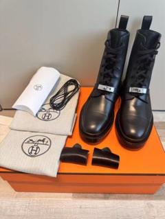 【2024年新作】 HERMES ケリー金具 ブーツ ファンク 36 E4210 2024年新作】 HERMES ケリー金具 ブーツ ファンク 36 E4210