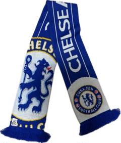 美品】チェルシーFC サッカーマフラー adidas CHELSEA ドイツ製