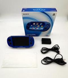 PlayStationVita サファイアブルー (PCH1000 )【極美品