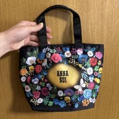 美品❣️】ANNA SUI 花柄トートバッグ - メルカリ