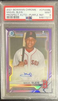 PSA9 2021 BOWMAN MIGUEL BLEIS auto /250