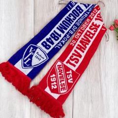 希少【新品　未使用】サッカーマフラー　made in FRANCE ジャガード グラフィック サッカーマフラー（マフラー）｜MONO