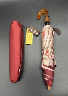 小宮商店　日本橋　橘　折りたたみ傘　高級　甲州織　タッセル　タグ付き　新品未使用 小宮商店 日本橋 橘 折りたたみ傘 高級 甲州織 タッセル タグ