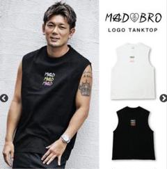 皇治MAD BRO メッシュタンクトップ M 黒/金 MADBRO×BODYMAKER Mesh Tanktop トップス｜皇治プロデュース