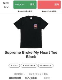 supreme broke my heart