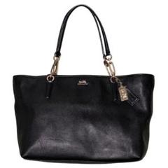 美品 COACH コーチ L1321-26805 レザーA4トートバッグ
