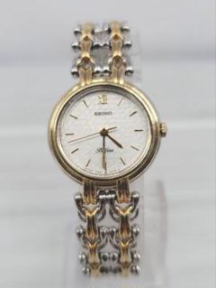 デッドストック 80s SEIKO ベルフィーナ QZ 電池換済 日本製 腕時計 デッドストック 80s SEIKO ベルフィーナ QZ 電池換済 日本製 腕時計