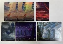 フルアート基本土地　まとめ売（日英）mtg 久遠の終端
