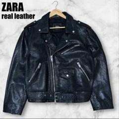2025年最新】zara ライダース 本革の人気アイテム - メルカリ