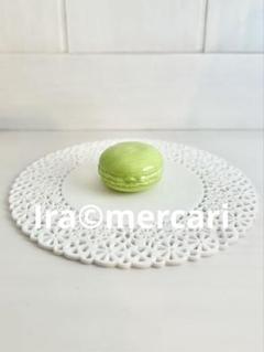 マカロン　焼き菓子のフェーブ　フェーヴ　ミニチュア　陶器　フランス製