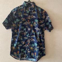 GAP メンズトップス　シャツ　アロハシャツ　ハワイ　花　ヤシの木柄　Sサイズのサムネイル