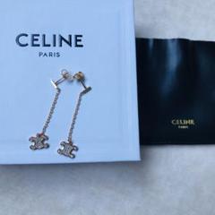 セリーヌ　ピアス【片耳】 CELINE ピアス Asymmetric Hoops 460RD6BRA.35OR(506104800
